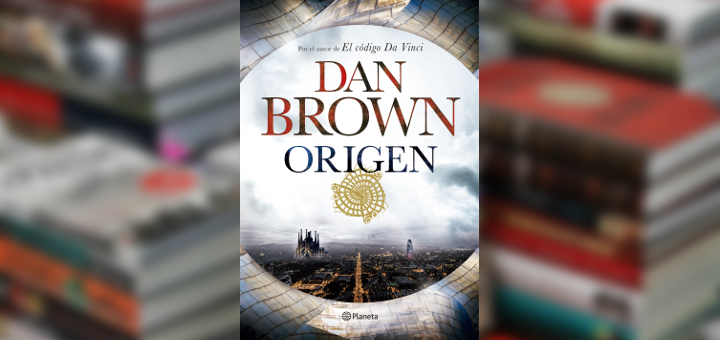 Portada del libro "Origen" de Dan Brown