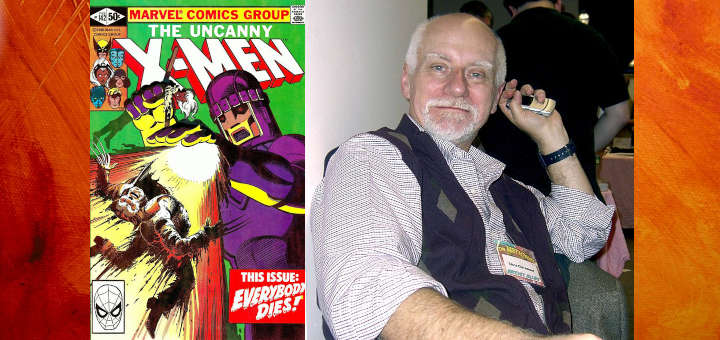 Portada de Uncanny X-Men ·1 y foto de Chris Claremont.